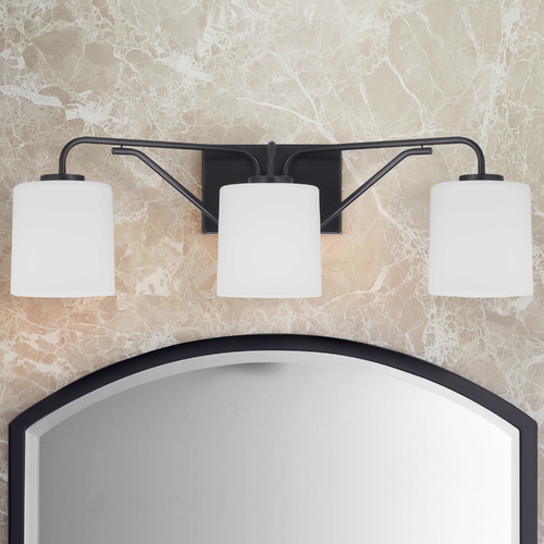 Tobin Black 3-Light Bathroom Light by Progress Lighting