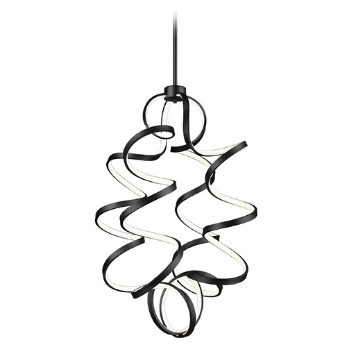 Kuzco Lighting Synergy Black LED Chandelier by Kuzco Lighting CH93934-BK