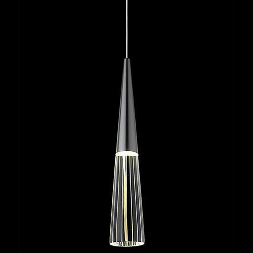Encino Gun Metal LED Mini Pendant by Avenue Lighting