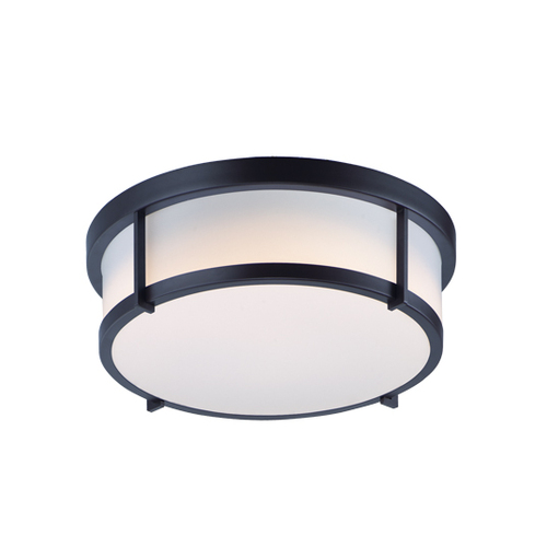 Rogue 13-Inch LED Flush Mount in Black by Maxim Lighting