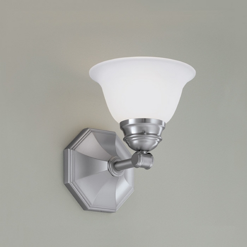 Norwell Lighting Norwell Lighting Kathryn Brush Nickel Sconce 8941-BN-FR