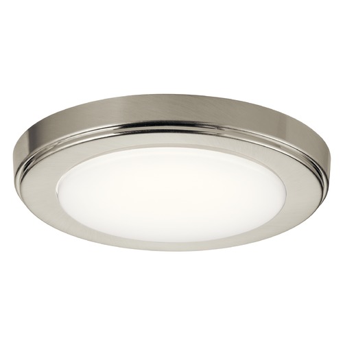 Zeo 7-Inch Brushed Nickel LED Flush Mount 3000K by Kichler Lighting