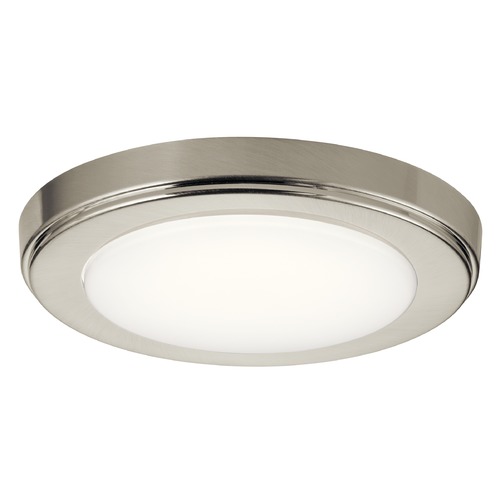 Kichler Lighting Zeo 7-Inch Brushed Nickel LED Flush Mount 3000K by Kichler Lighting 44244NILED30