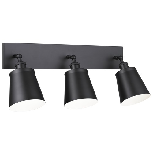 Matteo Lighting Kinsley Black Bathroom Light by Matteo Lighting S08203BK