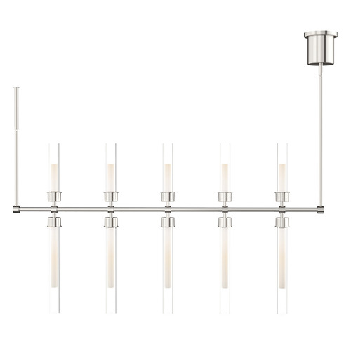 Sean Lavin Linger 48-Inch LED Linear Light in Polished Nickel by VC Modern