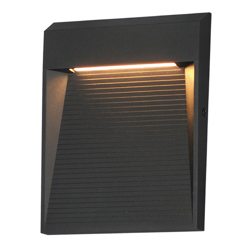 Et2 Steps Black LED Outdoor Wall Light