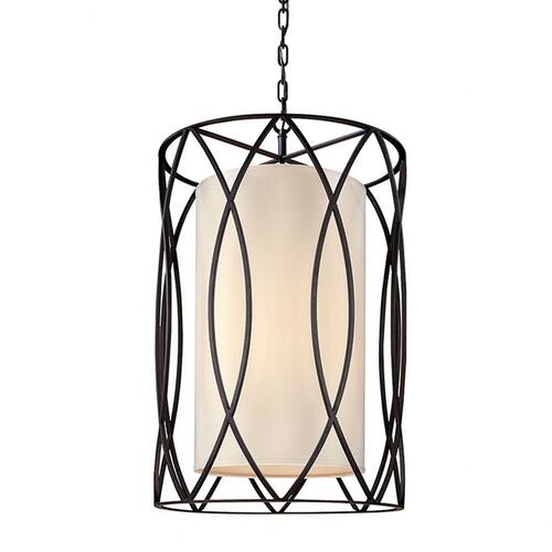 Troy Lighting Sausalito 28.25-Inch High Pendant in Deep Bronze by Troy Lighting F1284DB