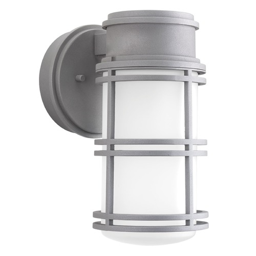 Bell Textured Graphite LED Outdoor Wall Light by Progress Lighting