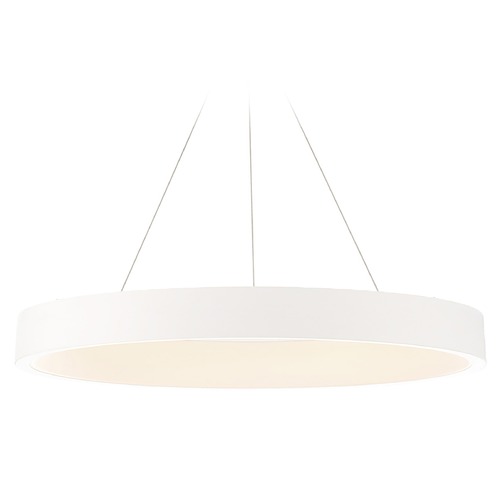 WAC Lighting Corso White LED Pendant by WAC Lighting PD-33743-WT