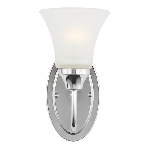 Holman Chrome LED Sconce by Generation Lighting