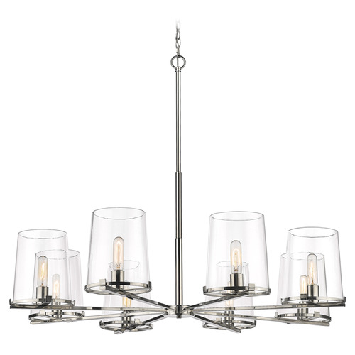 Z-Lite Callista Polished Nickel Chandelier by Z-Lite 3032-8PN