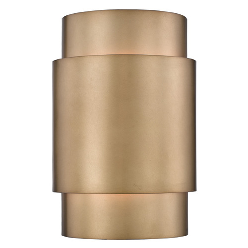 Harlech Rubbed Brass Sconce by Z-Lite