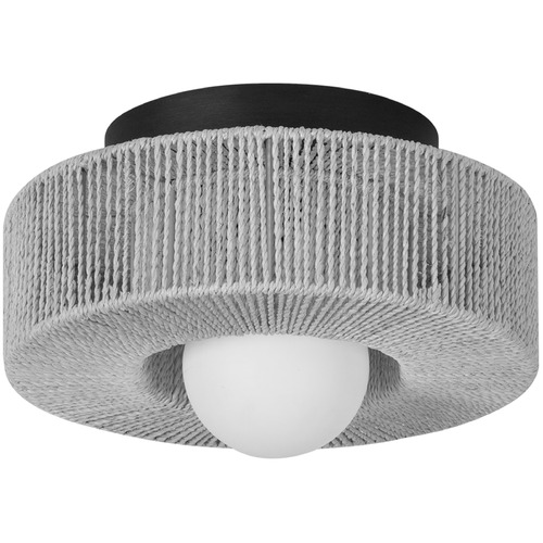 Troy Lighting Coleman Bronze Leaf LED Flushmount Light