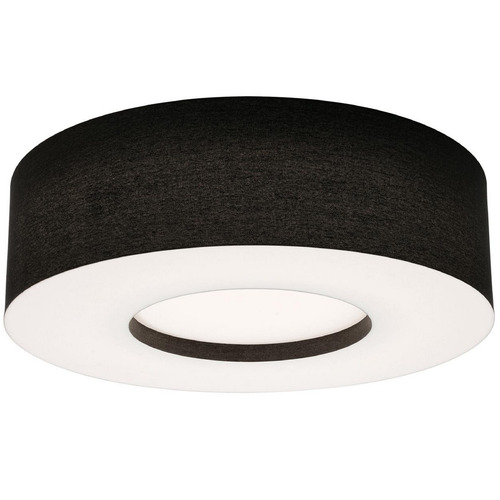 Afx Lighting Montclair Black LED Flushmount Light