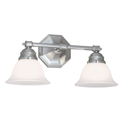 Norwell Lighting Norwell Lighting Kathryn Brush Nickel Bathroom Light 8942-BN-FR