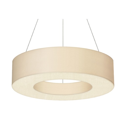 Sonneman Lighting Ring Shade Satin White LED Pendant by Sonneman Lighting 2482.03