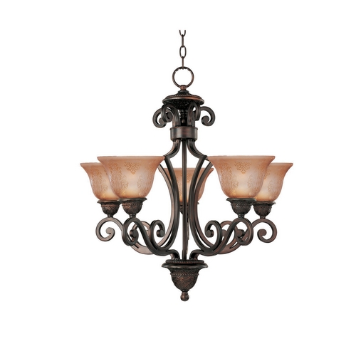 Maxim Lighting Symphony Oil Rubbed Bronze Chandelier by Maxim Lighting 11244SAOI