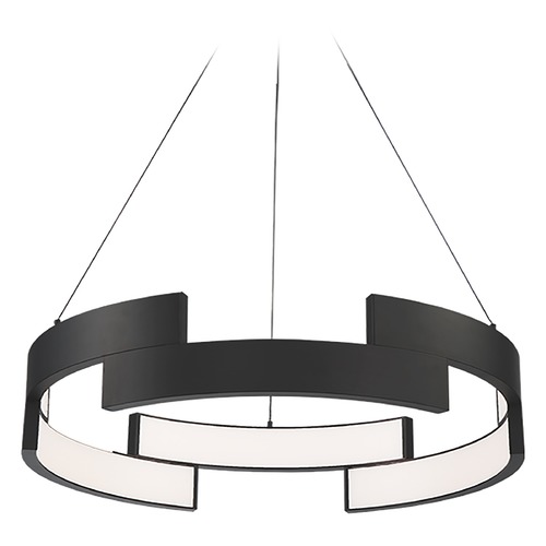 Trap Black LED Pendant by WAC Lighting