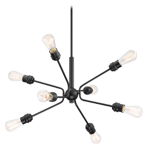Faraday Black Pendant by Nuvo Lighting
