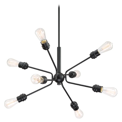 Nuvo Lighting Faraday Black Pendant by Nuvo Lighting 60/6915