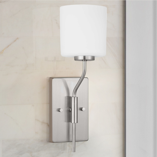Tobin Brushed Nickel Sconce by Progress Lighting