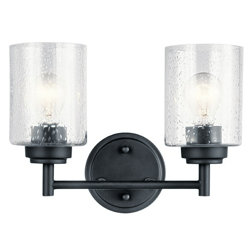 Winslow 13-Inch Black Vanity Light by Kichler Lighting