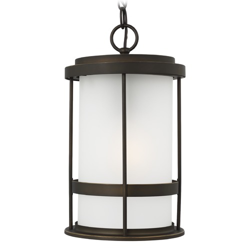 Generation Lighting Wilburn Antique Bronze Outdoor Hanging Light by Generation Lighting 6290901-71