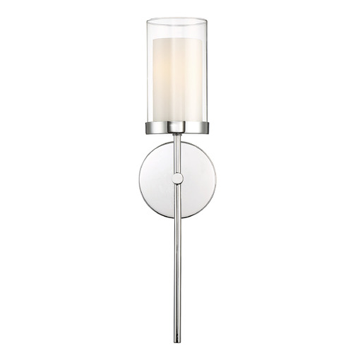 Meridian 20-Inch High Wall Sconce in Chrome by Meridian M90016CH