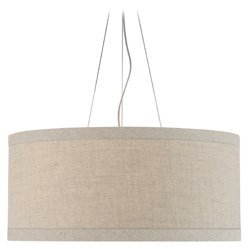 Kate Spade New York Walker Pendant in Light Cream by Visual Comfort Signature