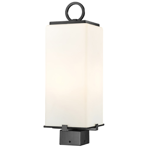 Sana Black Post Light by Z-Lite