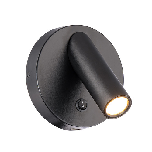 Aspire LED Wall Light in Black by Modern Forms