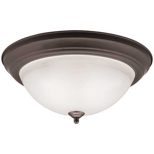 15.25-Inch Flush Mount in Olde Bronze by Kichler Lighting