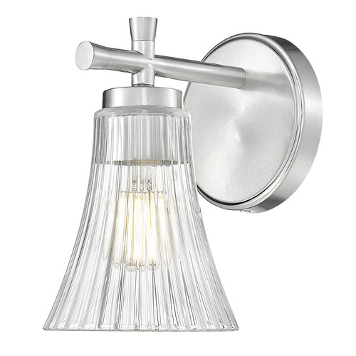 Z-Lite Belle Brushed Nickel Sconce