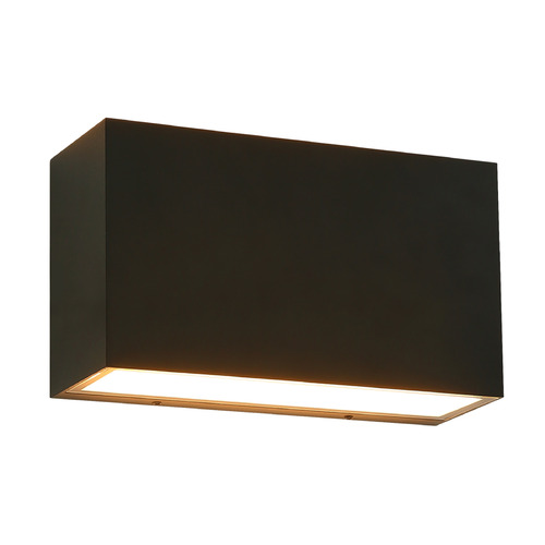 Matteo Lighting Dexter Matte Black LED Outdoor Wall Light