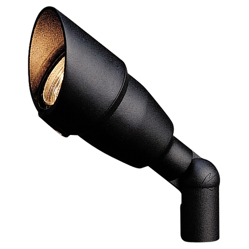 Adjustable 12V Landscape Accent Light in Textured Black by Kichler Lighting