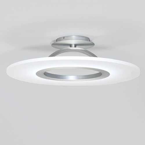 WAC Lighting Saucer Flush LED Ceiling Light Convertible to Pendant by WAC Lighting FM-21728-AL