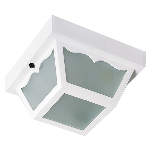 Nuvo Lighting White Flush Mount by Nuvo Lighting SF77/879