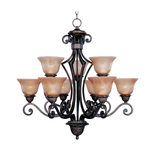 Maxim Lighting Symphony Oil Rubbed Bronze Chandelier by Maxim Lighting 11245SAOI