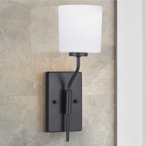 Tobin Black Sconce by Progress Lighting