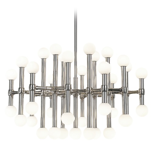 Kuzco Lighting Rivoli Polished Nickel LED Chandelier by Kuzco Lighting CH96128-PN