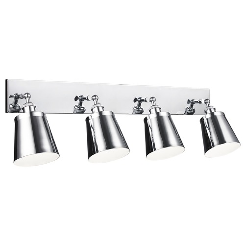 Matteo Lighting Kinsley Chrome Bathroom Light by Matteo Lighting S08204CH