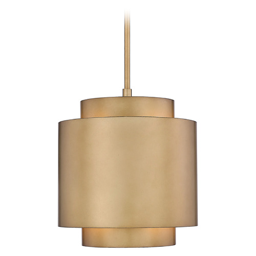 Z-Lite Harlech Rubbed Brass Pendant by Z-Lite 739P12-RB