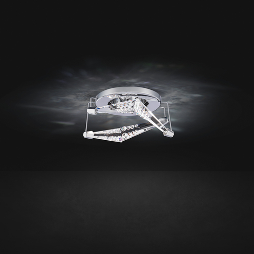 Visata 5-Inch LED Crystal Recessed Light in Chrome by Schonbek Beyond