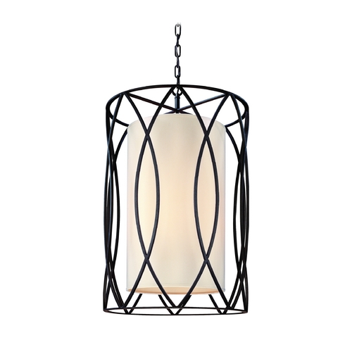 Sausalito 35-Inch High Pendant in Deep Bronze by Troy Lighting