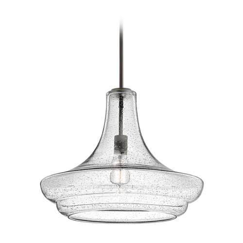 Kichler Lighting Everly 15.50-Inch High Olde Bronze Pendant by Kichler Lighting 42329OZCS