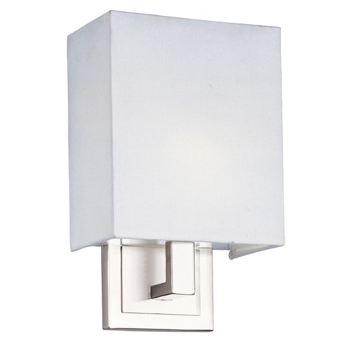 ET2 Lighting Edinburgh LED Satin Nickel LED Sconce by ET2 Lighting E21080-01SN