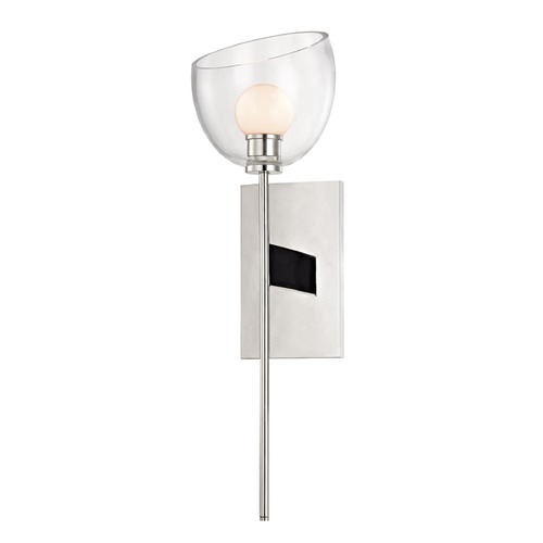 Davis Wall Sconce in Polished Nickel by Hudson Valley Lighting