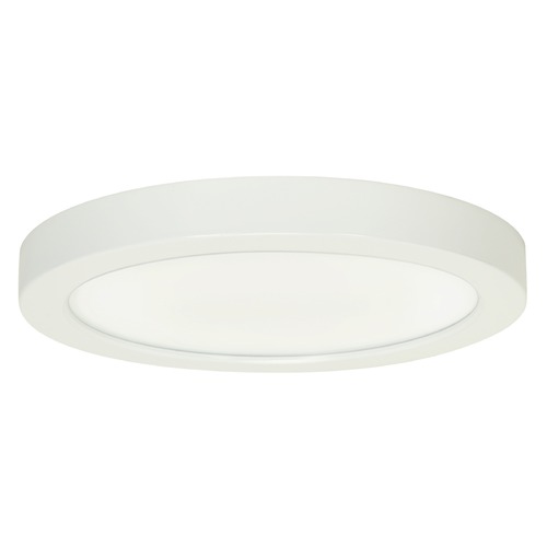 Satco Lighting Blink 9-Inch LED Round Surface Mount 18.5W White 3000K by Satco Lighting S21513