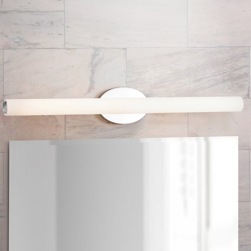 Parallel LED Polished Chrome Bathroom Light 3000K by Progress Lighting