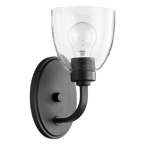Reyes Noir Sconce by Quorum Lighting